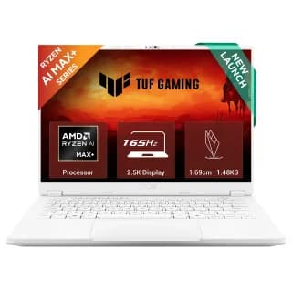 ASUS TUF A14 FA401EA-RG019WS AMD Ryzen AI Max Plus Gaming Laptop - 32GB / Moonlight White / 1TB / 14 / AMD Radeon Graphics